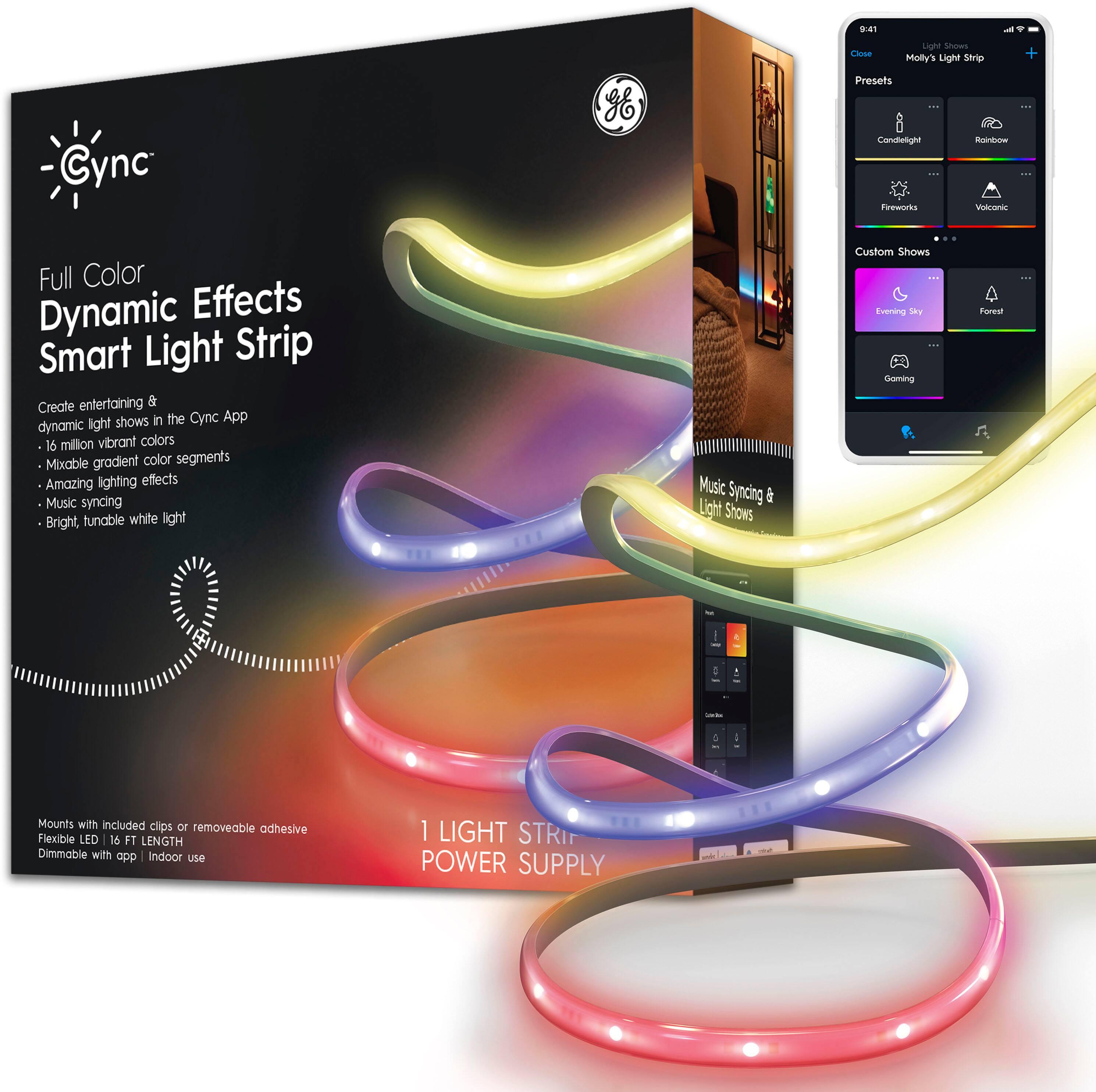 GE Cync Dynamic Effects Smart Strip
